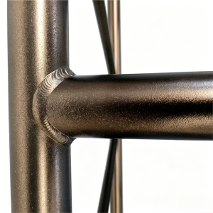 520x760mm aluminum truss weld detail with smooth production finish