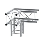 200x200mm lightweight box truss 2-way corner joint for stage rigging