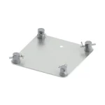 200x200mm spigot box truss square base plate for event support