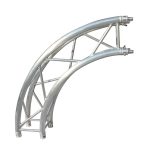 curved aluminum truss segment for 3m circular lighting truss system