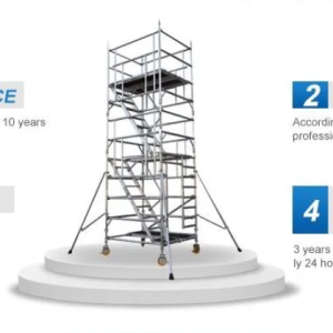 aluminum rolling scaffolding for movable access platform