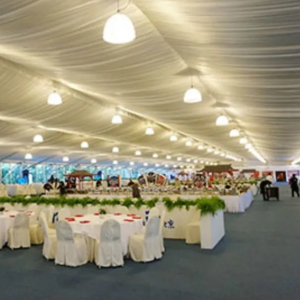 Large Banquet Wedding Tent for 100-300 Guests, Outdoor Canopy Tent for Wedding Reception