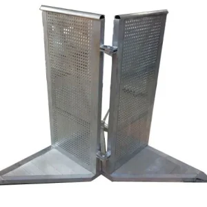 Aluminum Concert Barricade Corner Connector 34kg per 1m Section