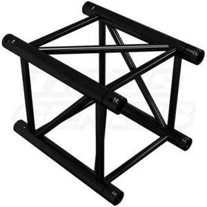Black 90-Degree Pin Hole Stage Lighting Truss