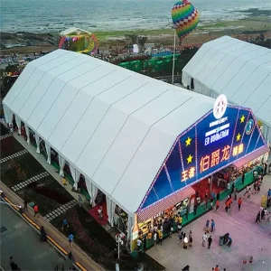 Polygon Top Clear Span Aluminum Alloy Event Tent