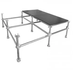 Steel Pipe Layer Stage Truss with Removable Deck ￠48mm