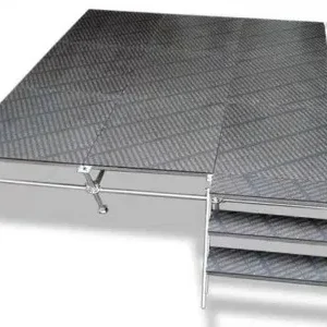 Layer Truss Stage with Steel Scaffolding & Stairs for Events