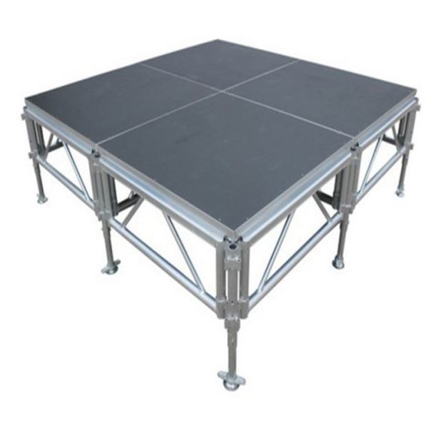 Portable outdoor stage platform for events and performances