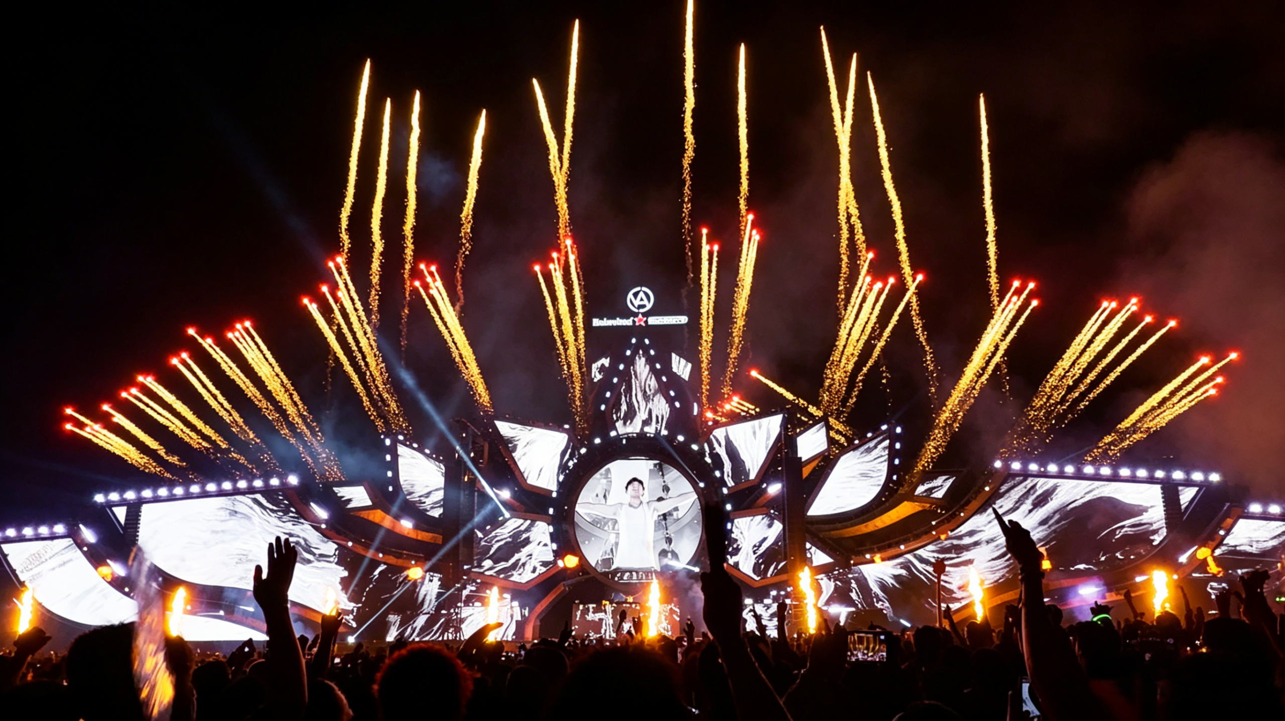 VAC Music Festival 2026, main stage truss structure, live electronic music event