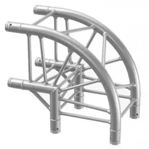 2 Way Curved Square Truss Corner 90 Degrees