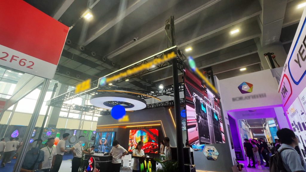Aluminum truss structure for LED exhibition booth