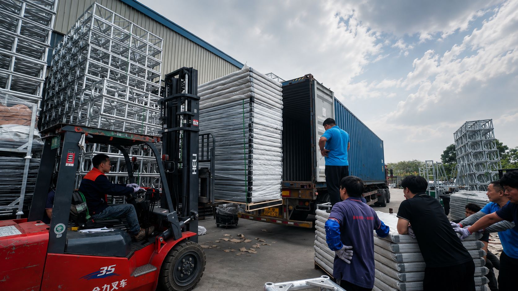ENO Stage packing and loading