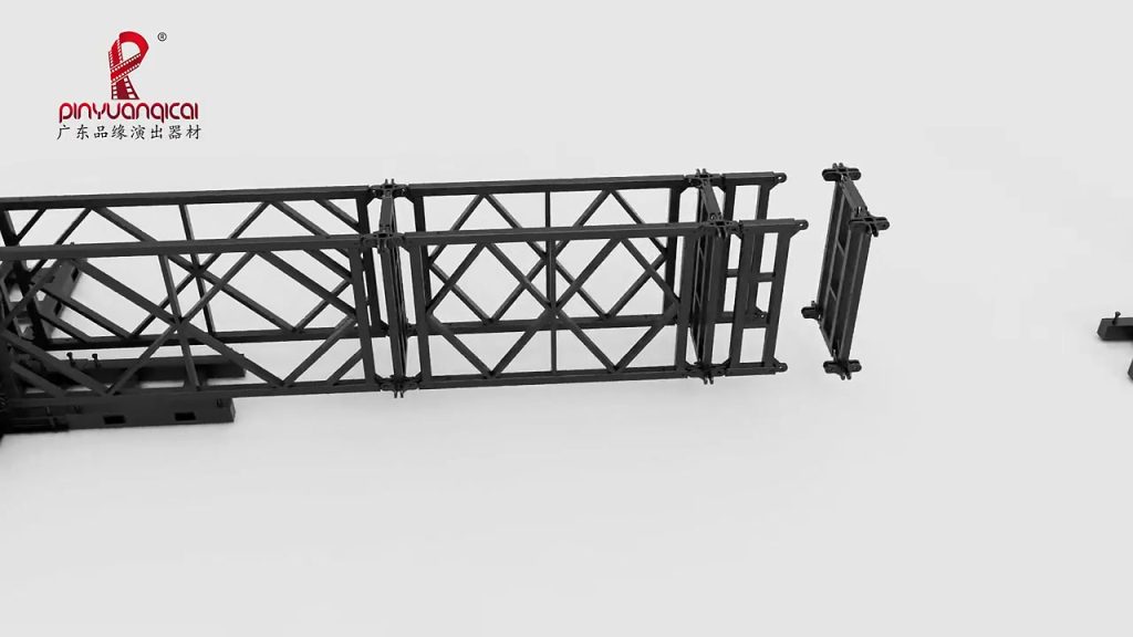 Electric Cylinder Lifting Truss System modular truss assembly