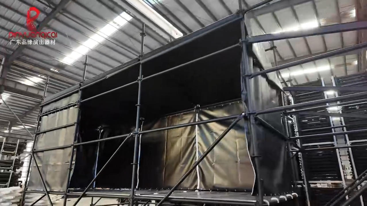ringlock scaffolding roof tent factory test assembly