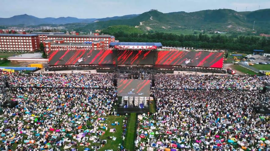 Taihang Mountain Music Festival Stage Project by ENO Stage