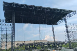 Electric Cylinder Lifting Stage Truss